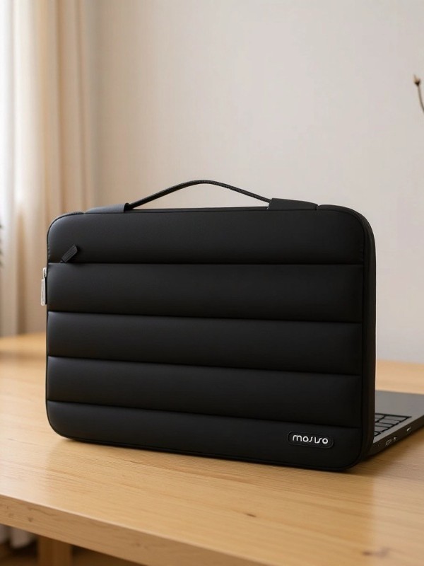 New Amazon Gradient Cotton down Shrinkable Handbag Laptop Bag Multi-Storage Luggage Trolley Computer Bag