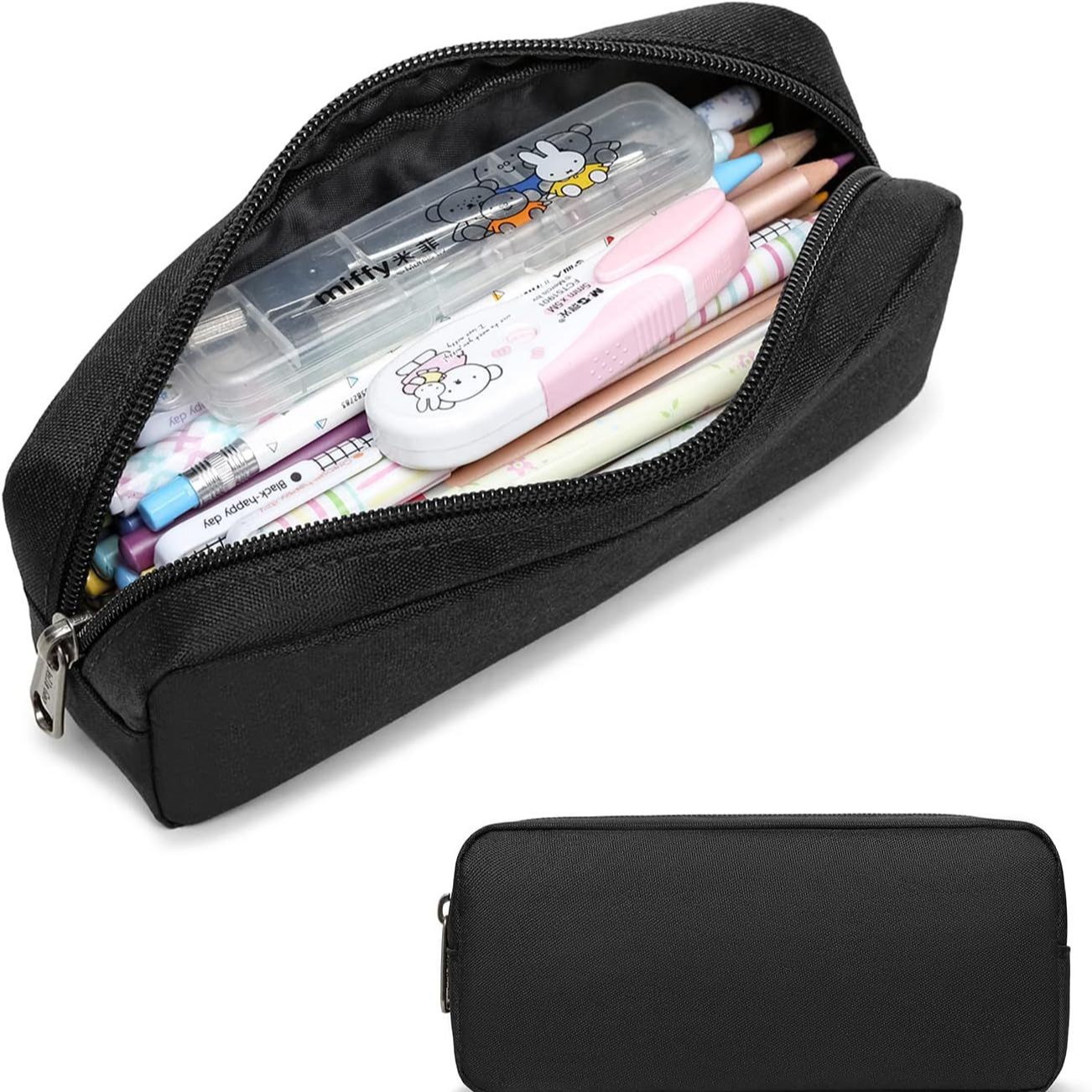 Della Gao Pencil Case Pencil Bag Marker Pen Bag Coin Purse Office Stationery Jewelry Storage Box