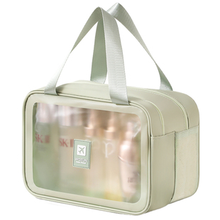 Waterproof Portable Toiletry Bag, New Makeup Bag with Dry and Wet Separation, Bath Pouch, Swimming Storage Bag, Women's Travel Cosmetics