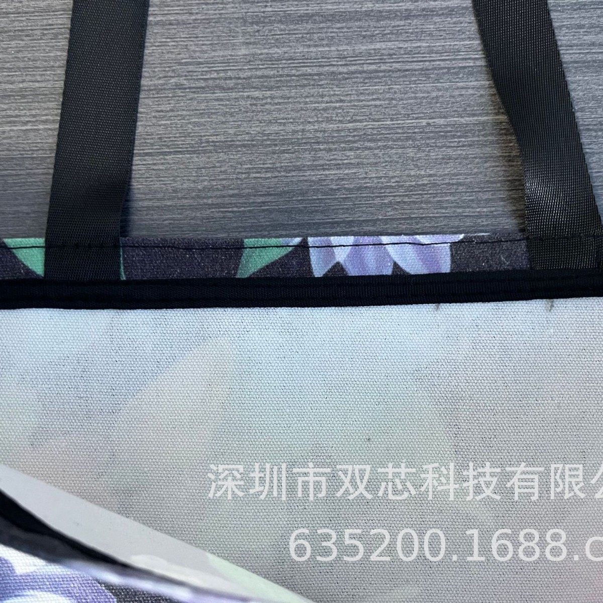 Canvas tote bag tulip printed canvas bag source manufacturer self-operated and self-sold www.own.ren brand