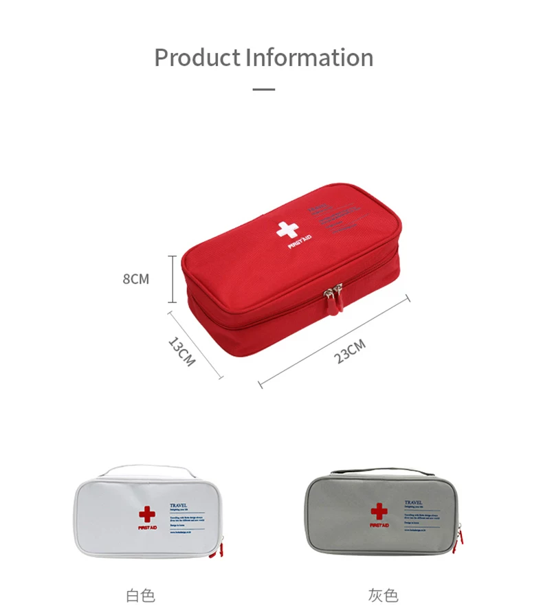Portable Large-Capacity Medicine Box for Students in Dormitories, Large and Small Medicine Boxes, Travel Medicine Bags