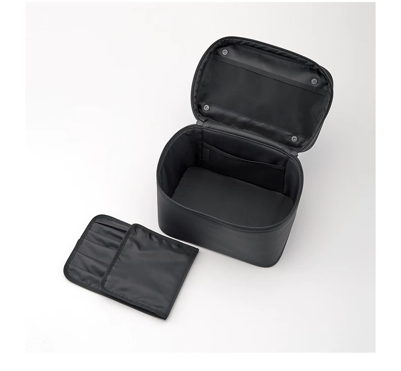 Muji Nylon Cosmetic Bag Toiletry Bag Travel Home Large Capacity Storage Partition